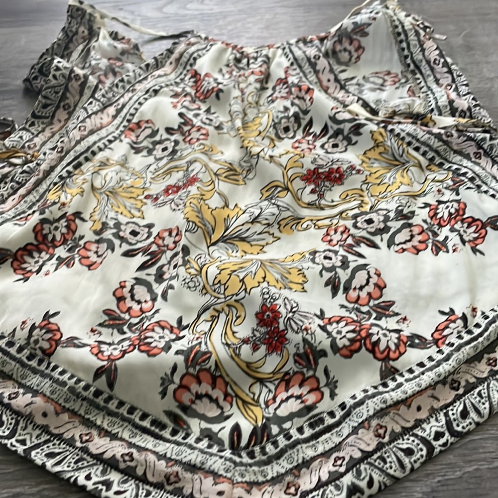 Free People | Sophia Handkerchief Paisley Halter Top - Picture 8 of 10